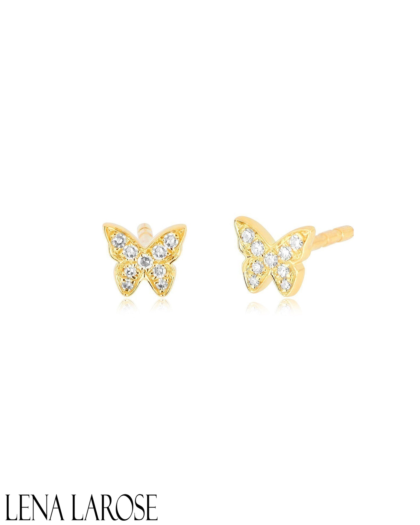 EF Collection Baby Butterfly Studs