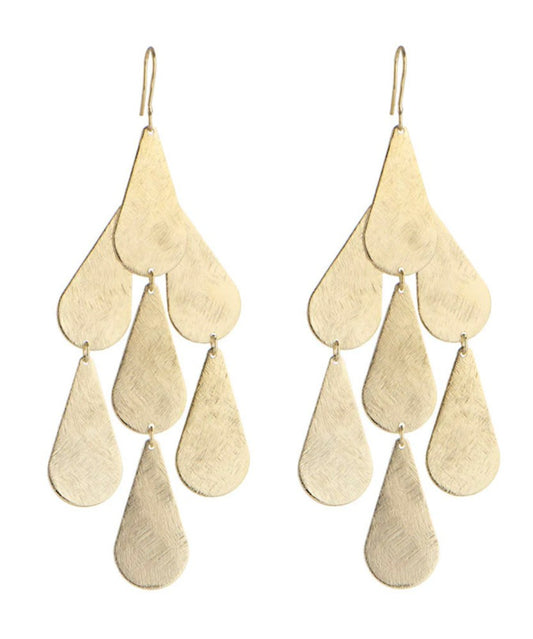 Marcia Moran Carola Raindrop Chandelier Earrings