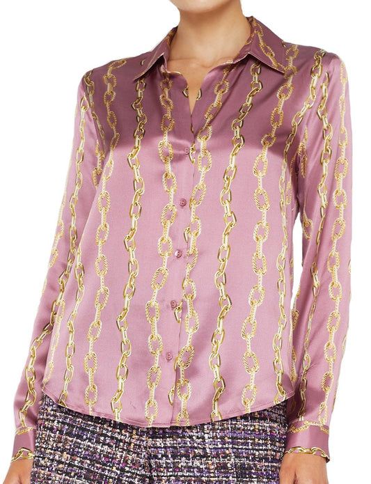 L'Agence Tyler Silk Blouse