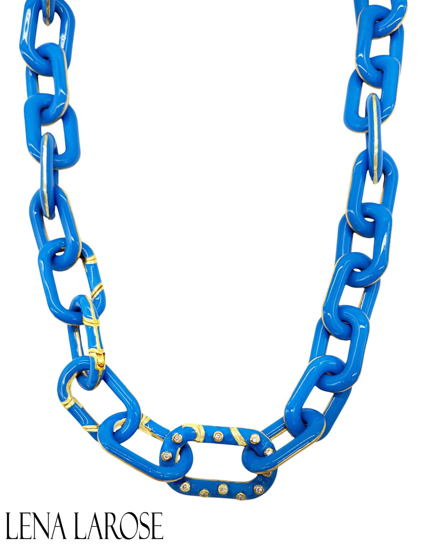 TRUNK-SHOW Royal Nomad Elizabeth Chain Bruin Blue