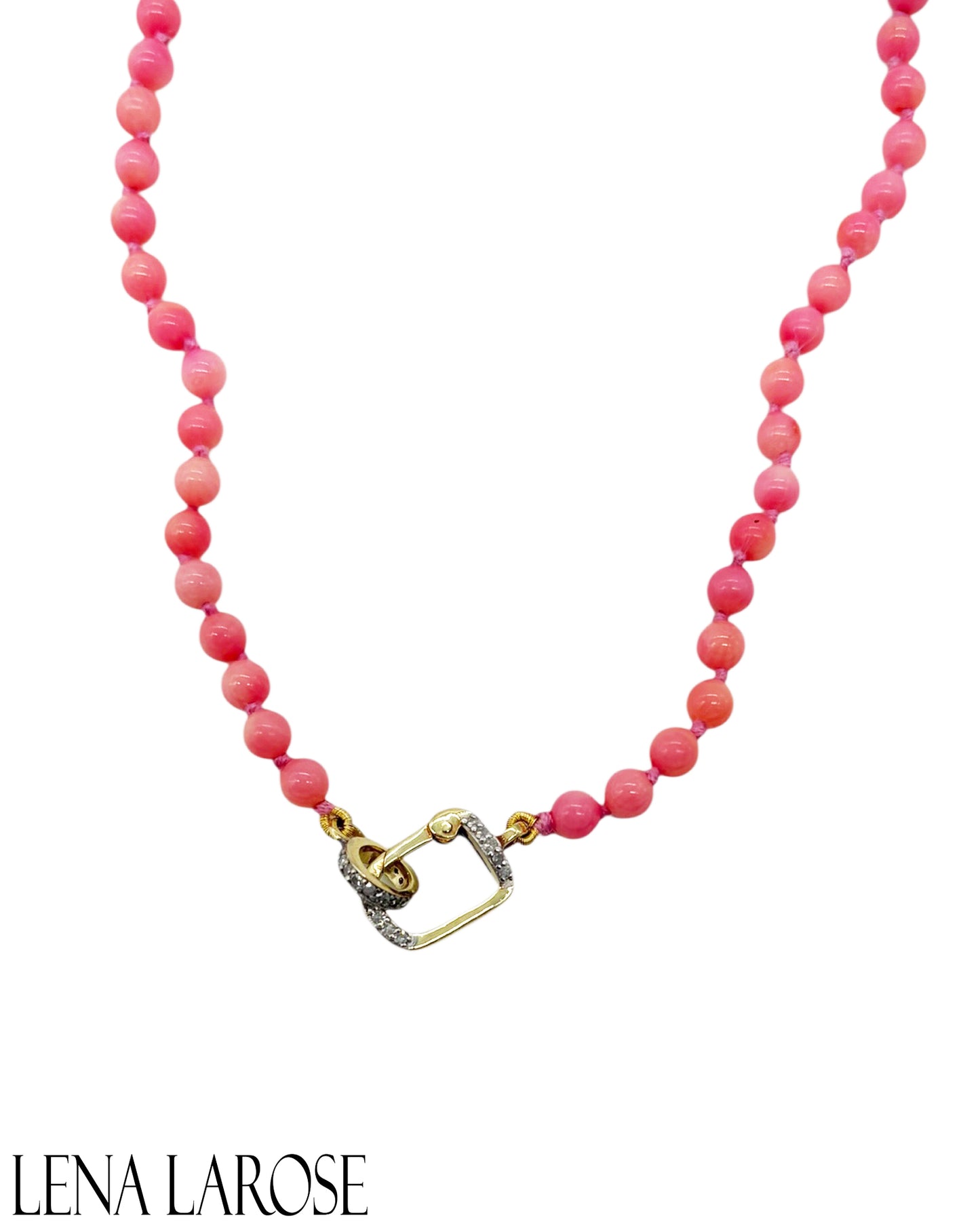 The Woods Petite Pink Coral Chain