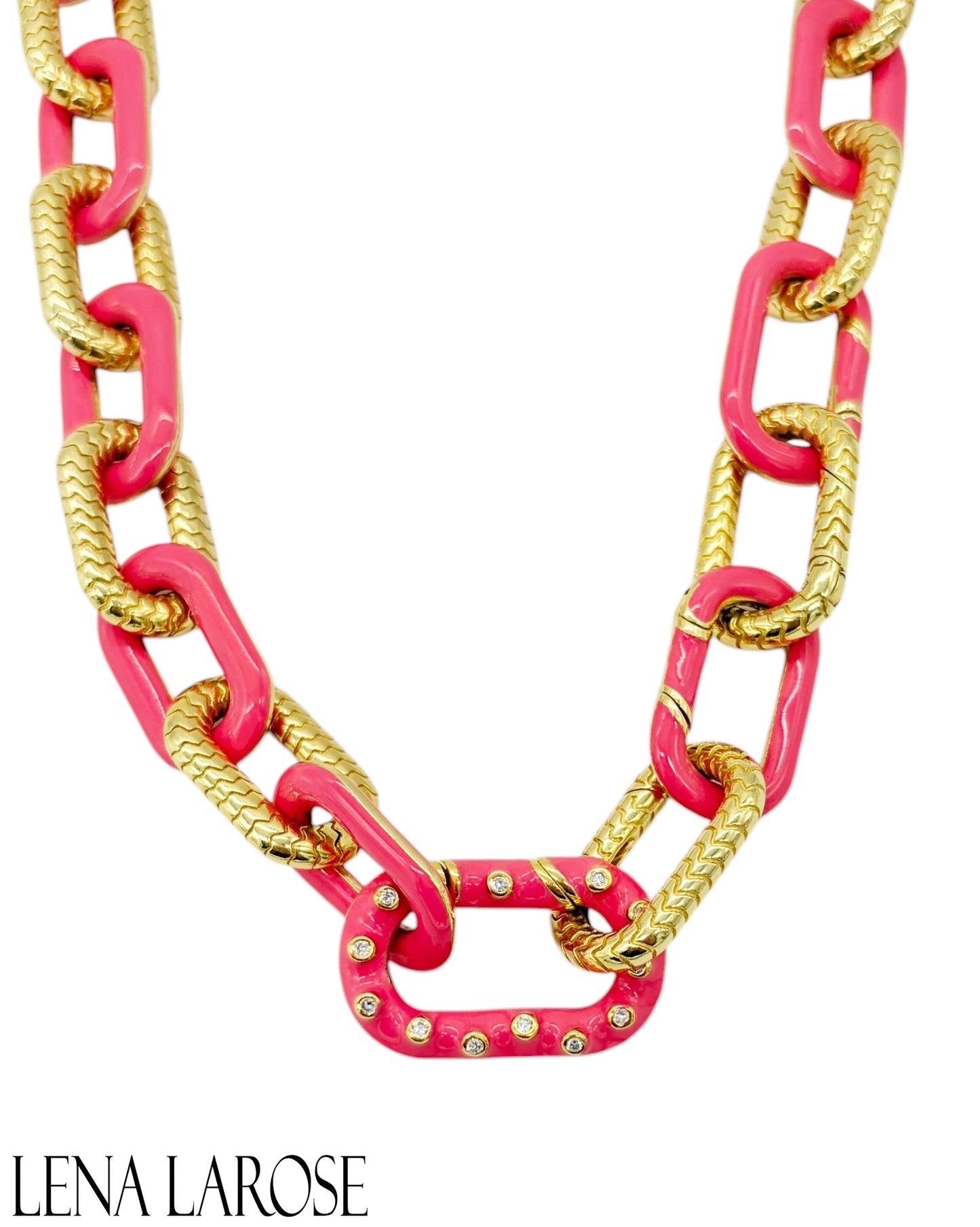 Royal Nomad Elizabeth Chain Flamingo Pink
