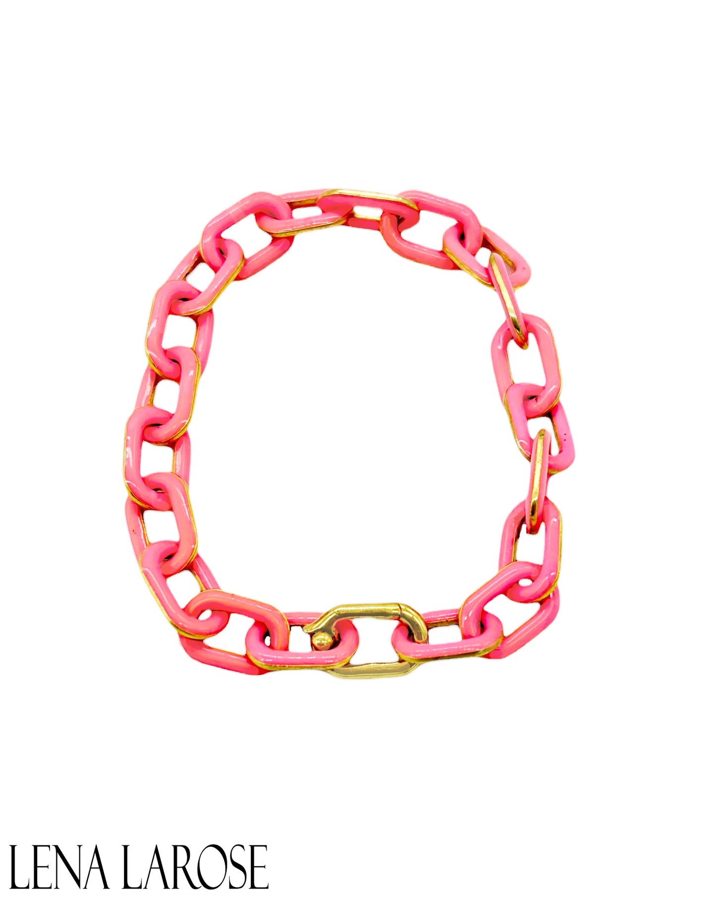 Royal Nomad Paperclip Link Flaming Bracelet
