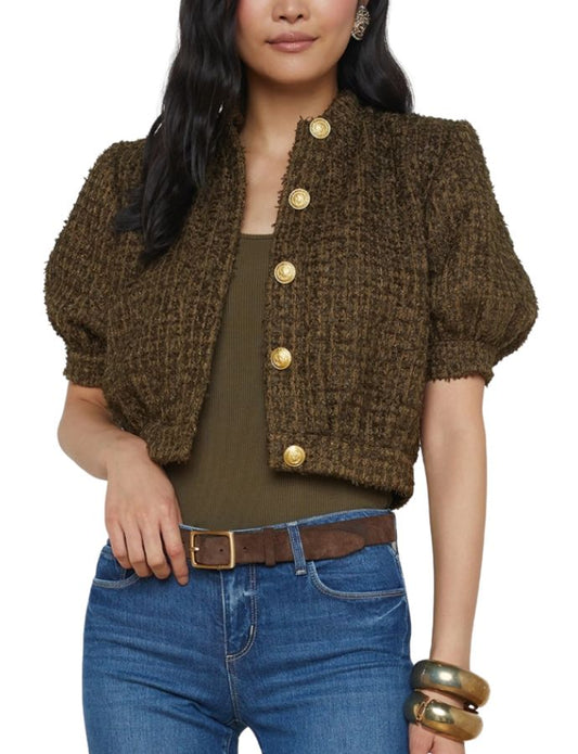 L'Agence Cove Crop Jacket