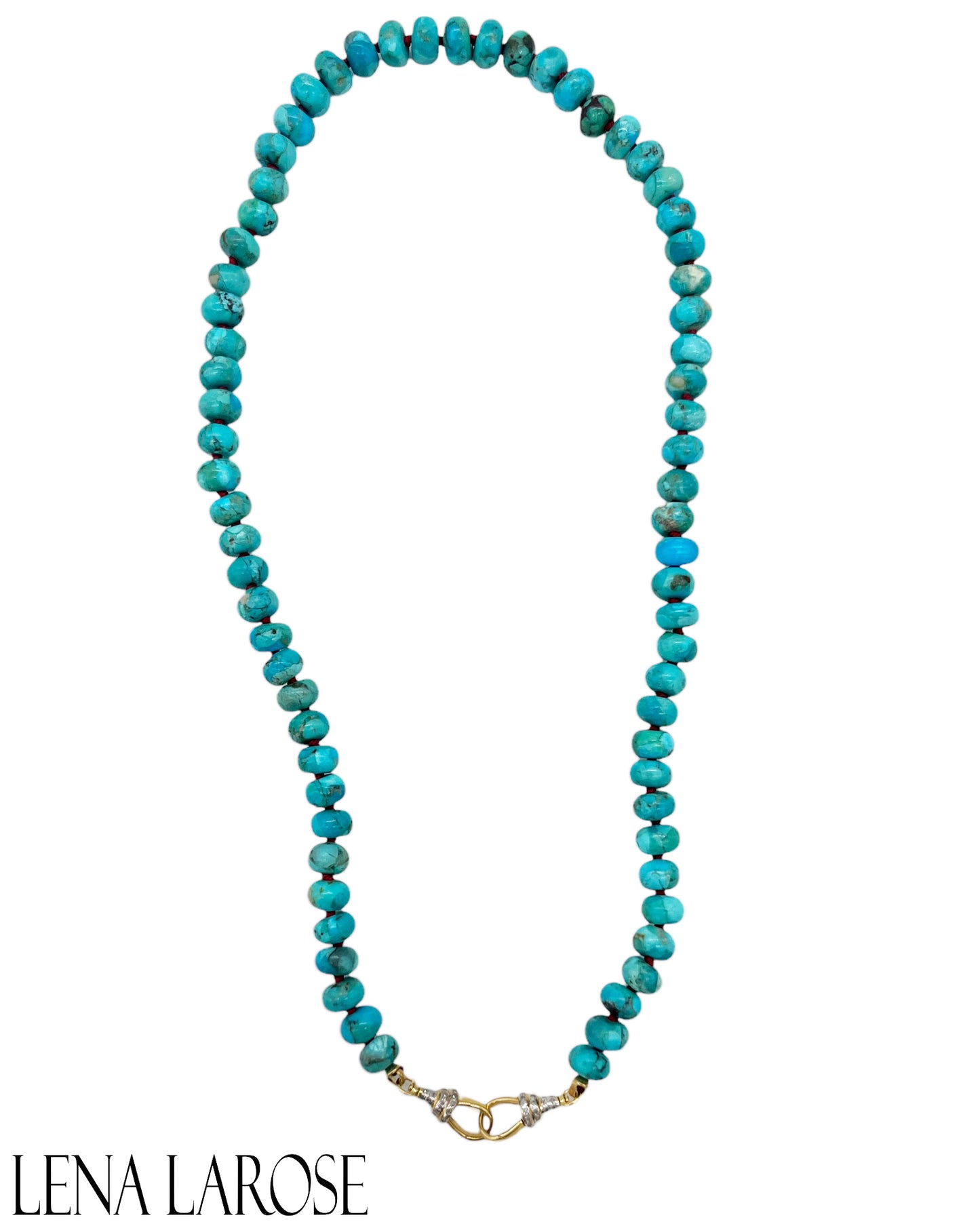 TRUNKSHOW The Woods Turquoise Chain 18"