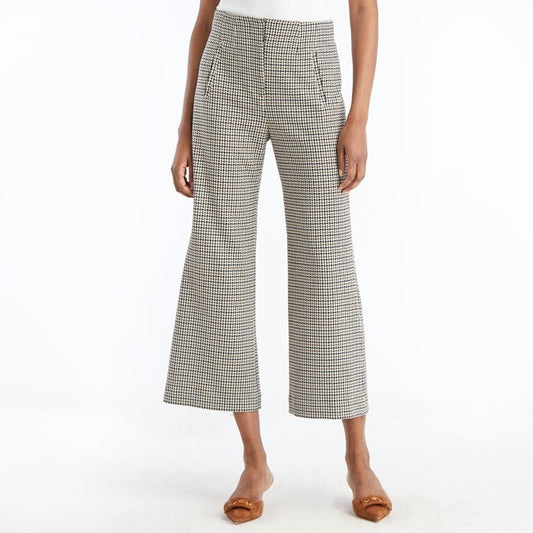 Veronica Beard Dova Houndstooth Pant