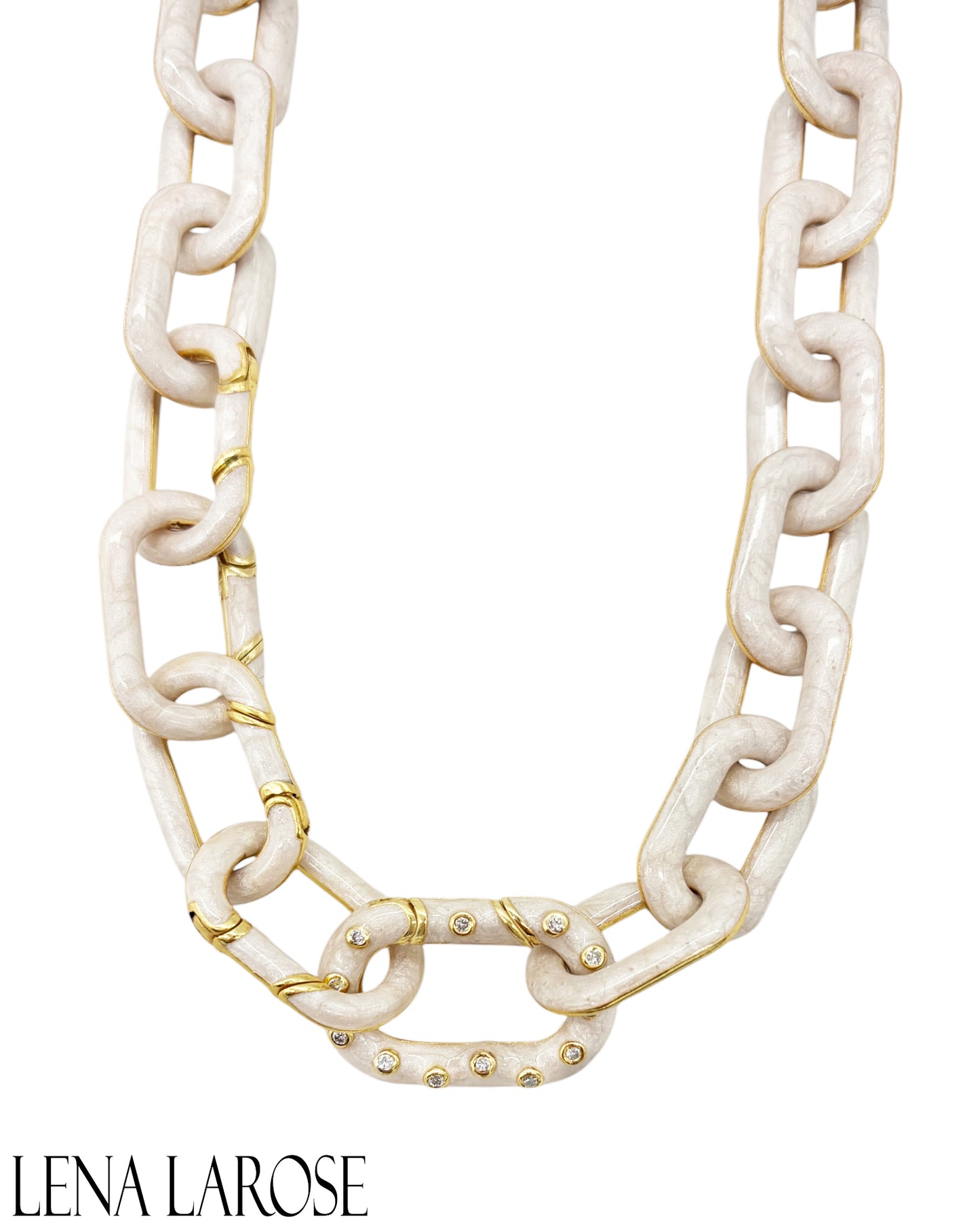 TRUNK-SHOW Royal Nomad Elizabeth Metallic Pearl Chain