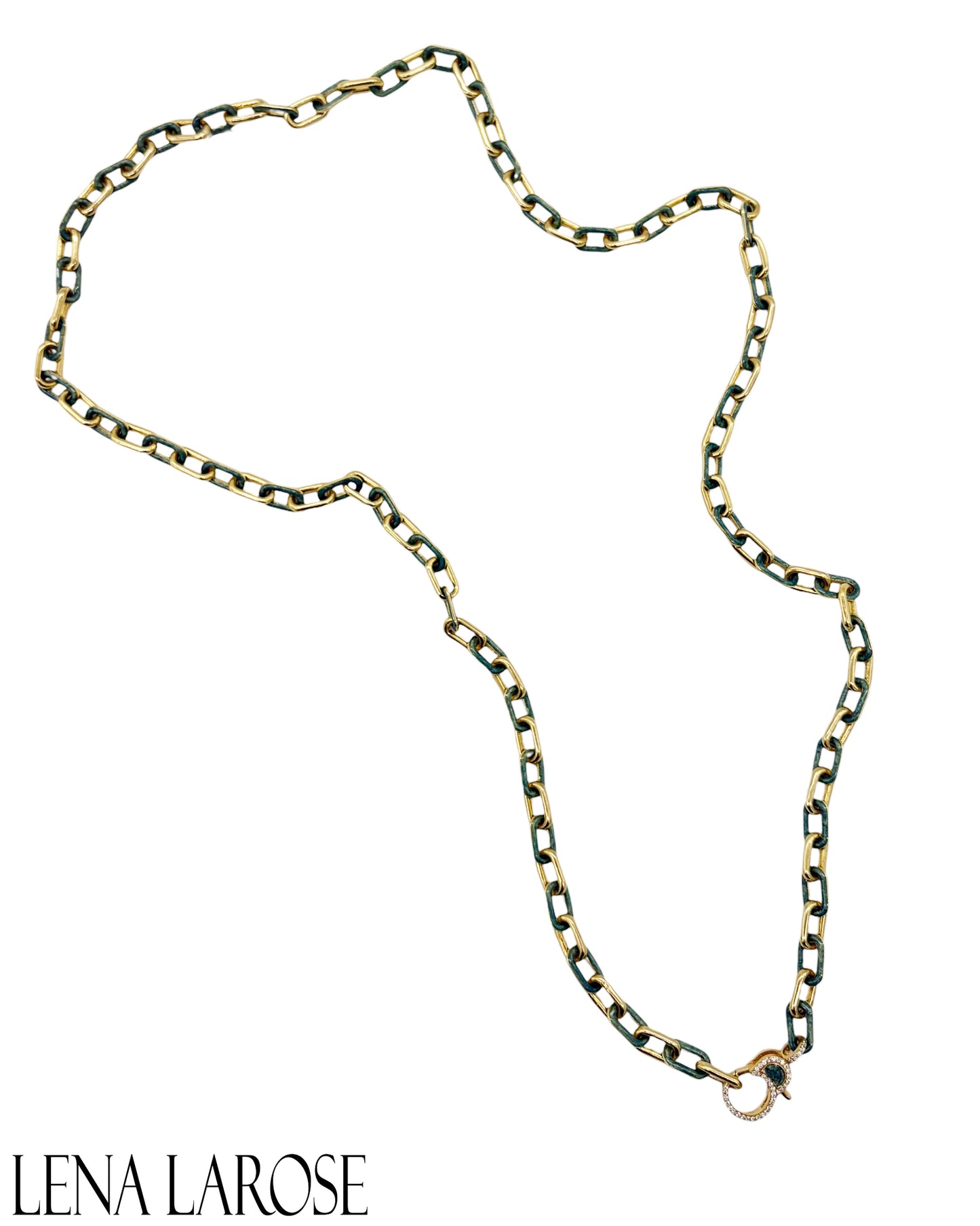 TRUNK-SHOW Royal Nomad Rachel Chain Metallic Pine