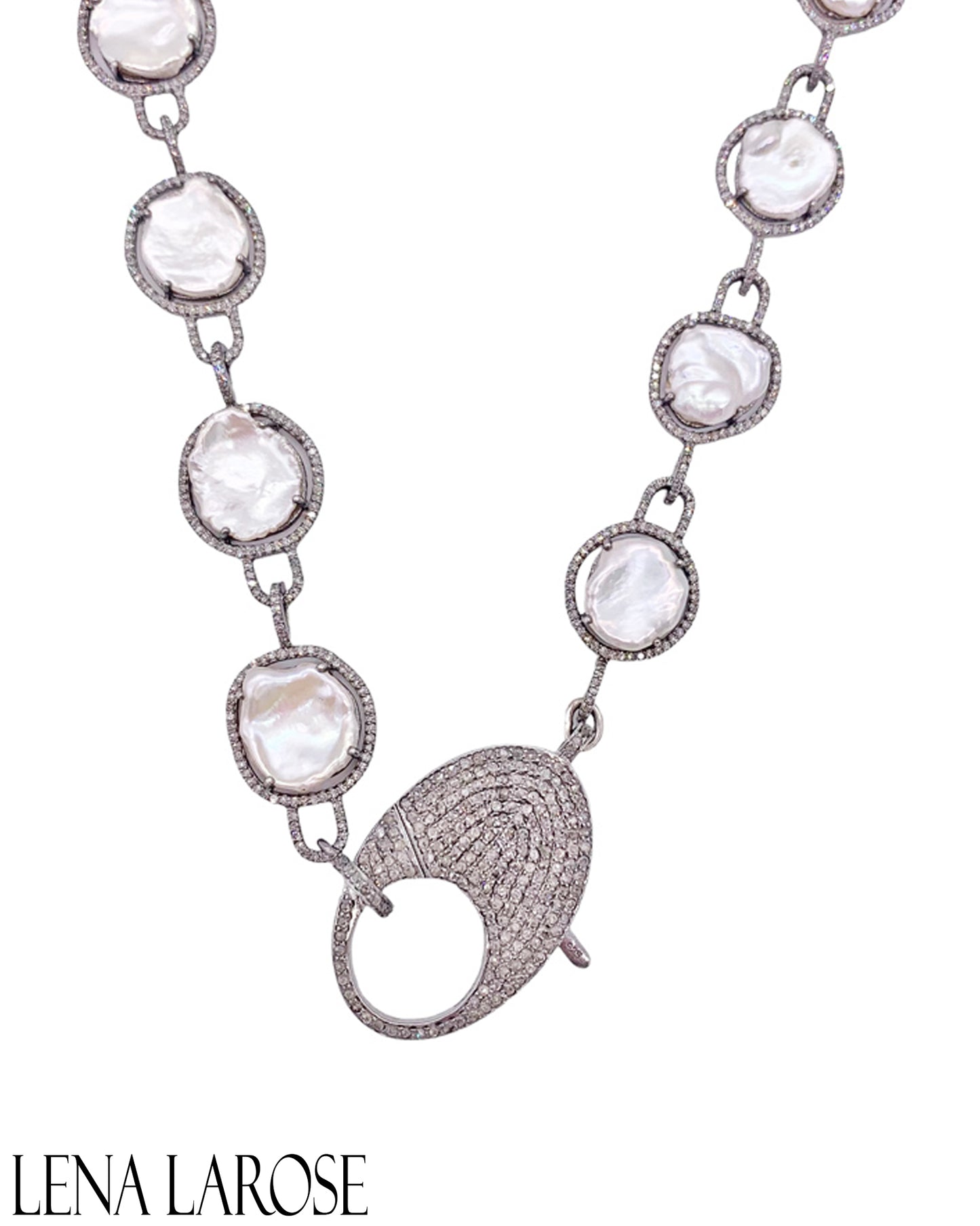 The Woods Freshwater Pearl Coin Necklace