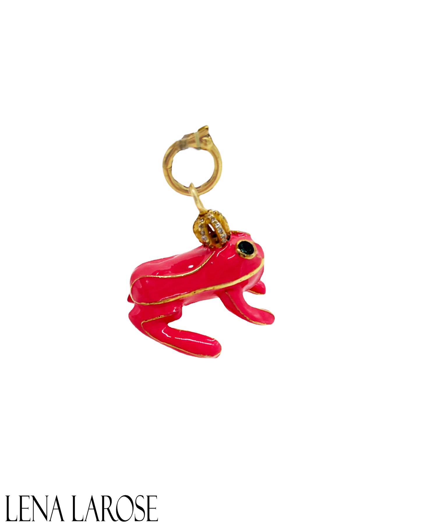 TRUNK-SHOW Royal Nomad Magenta Frog Pendant