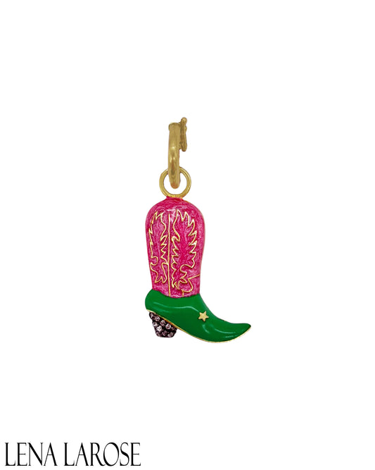 TRUNK-SHOW Royal Nomad Kelly Green Boot Pendant