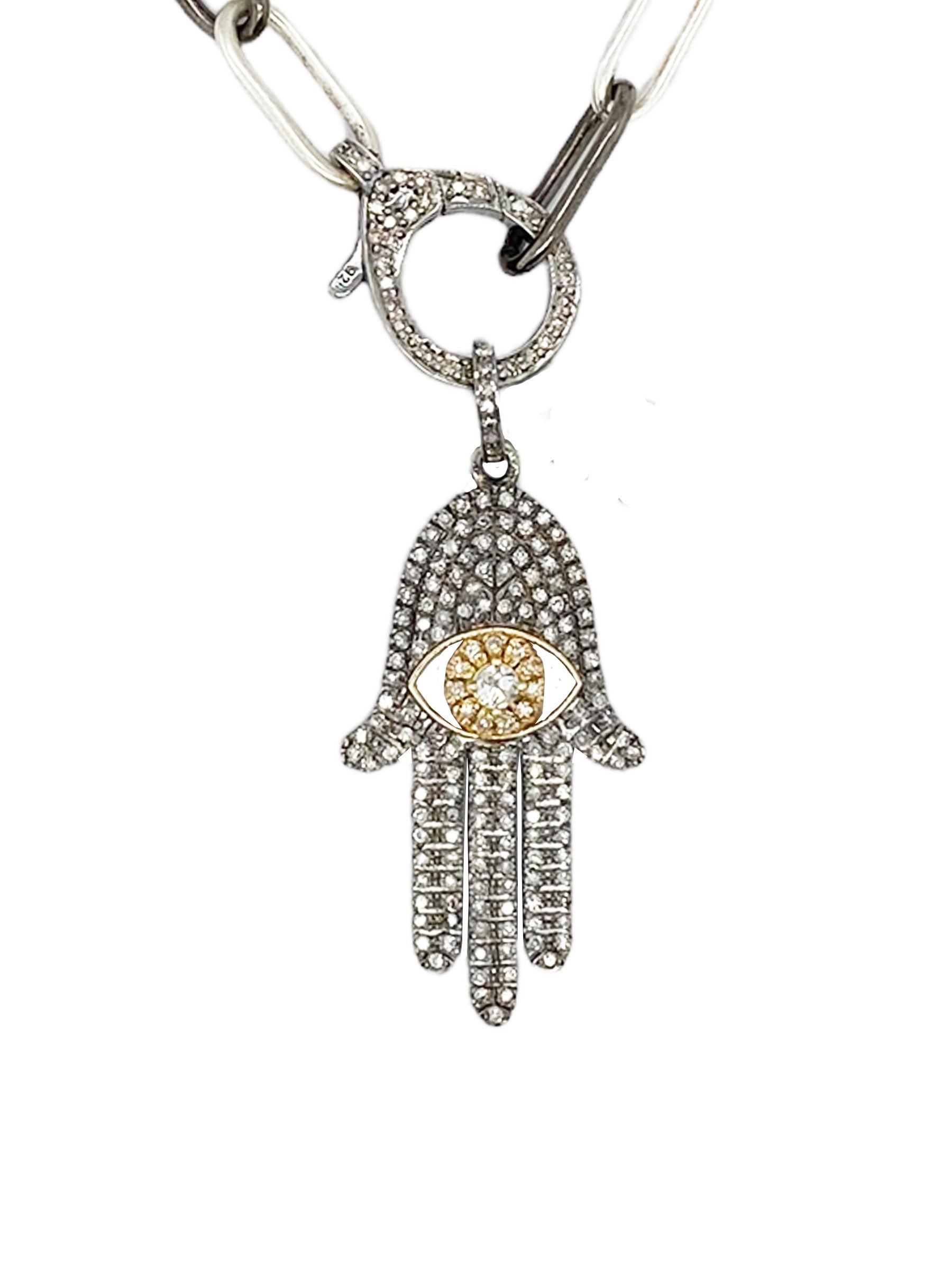 Sample Sale Hamsa Pendant