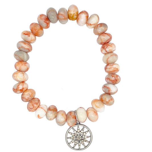 Sample Sale Jasper Starburst Bracelet