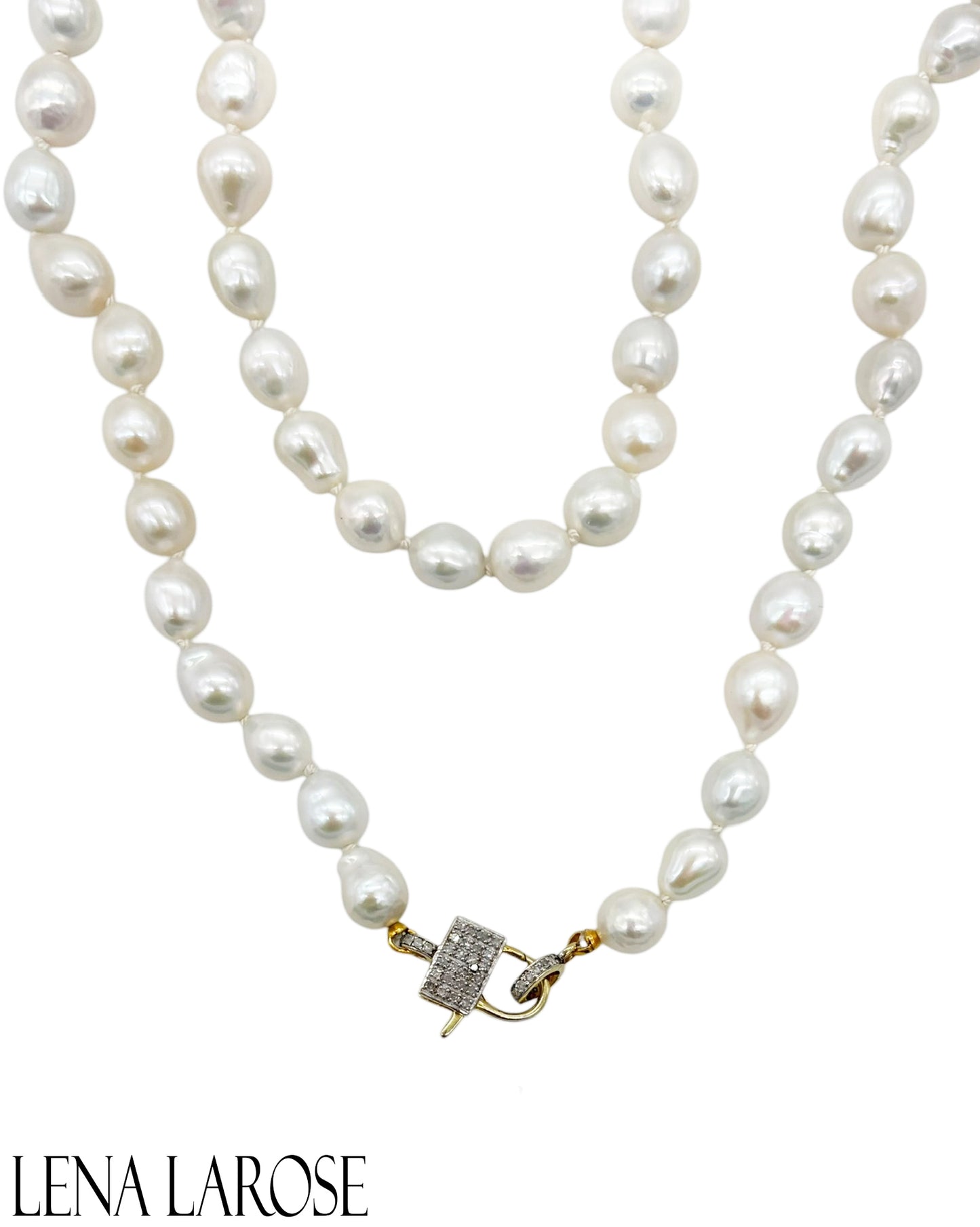 TRUNK-SHOW The Woods Long Pearl Chain
