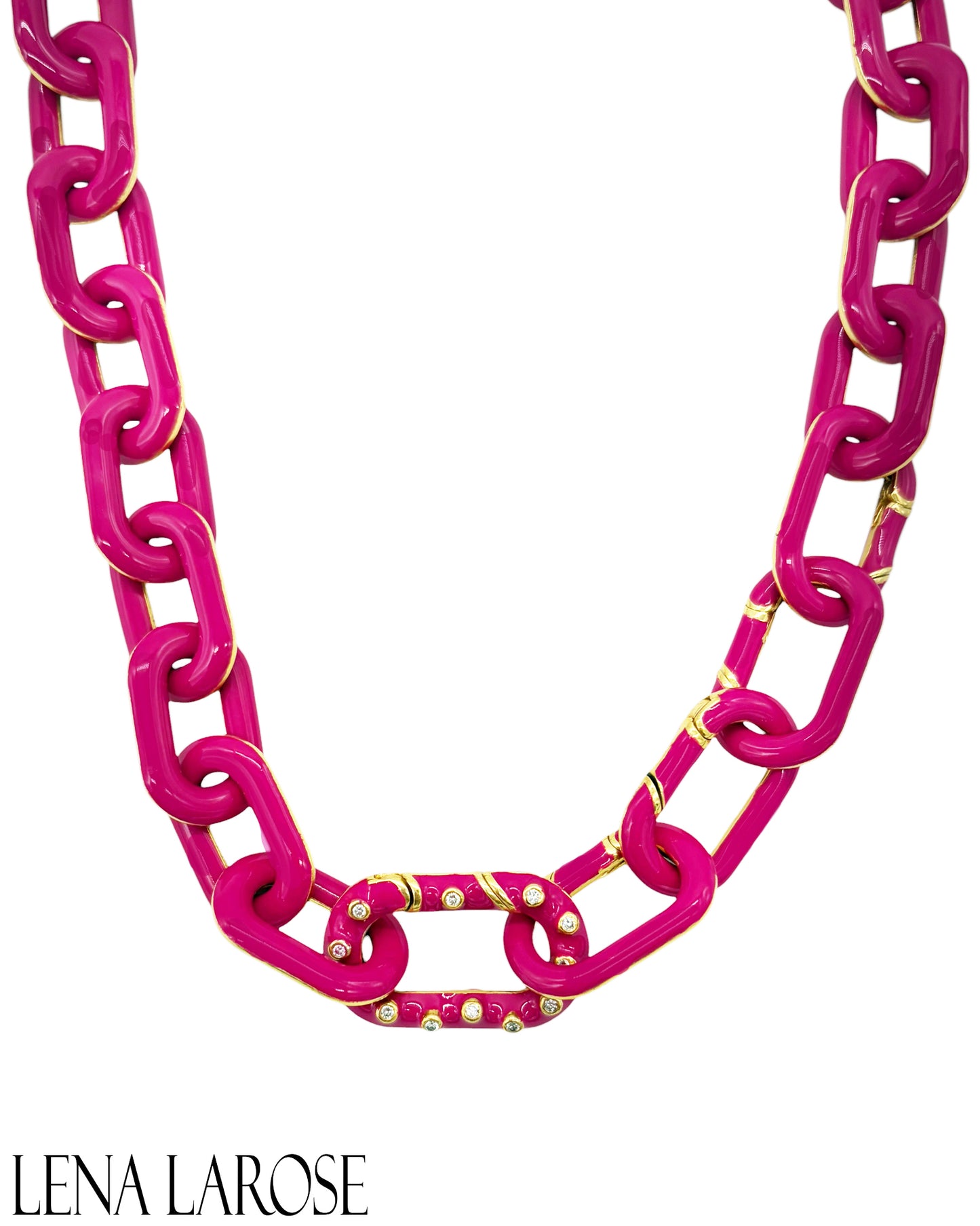 TRUNK-SHOW Royal Nomad Elizabeth Chain Magenta