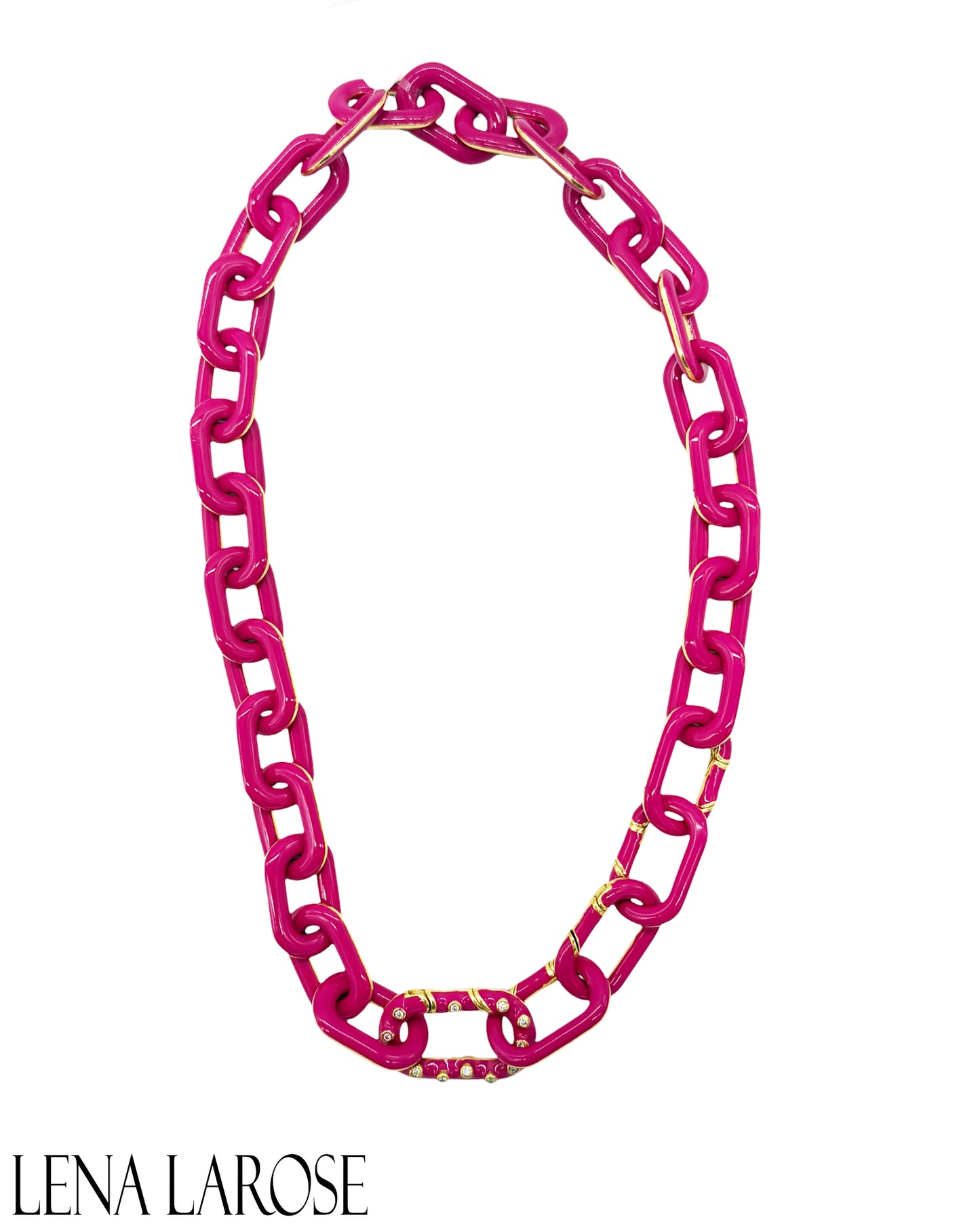 TRUNK-SHOW Royal Nomad Elizabeth Chain Magenta