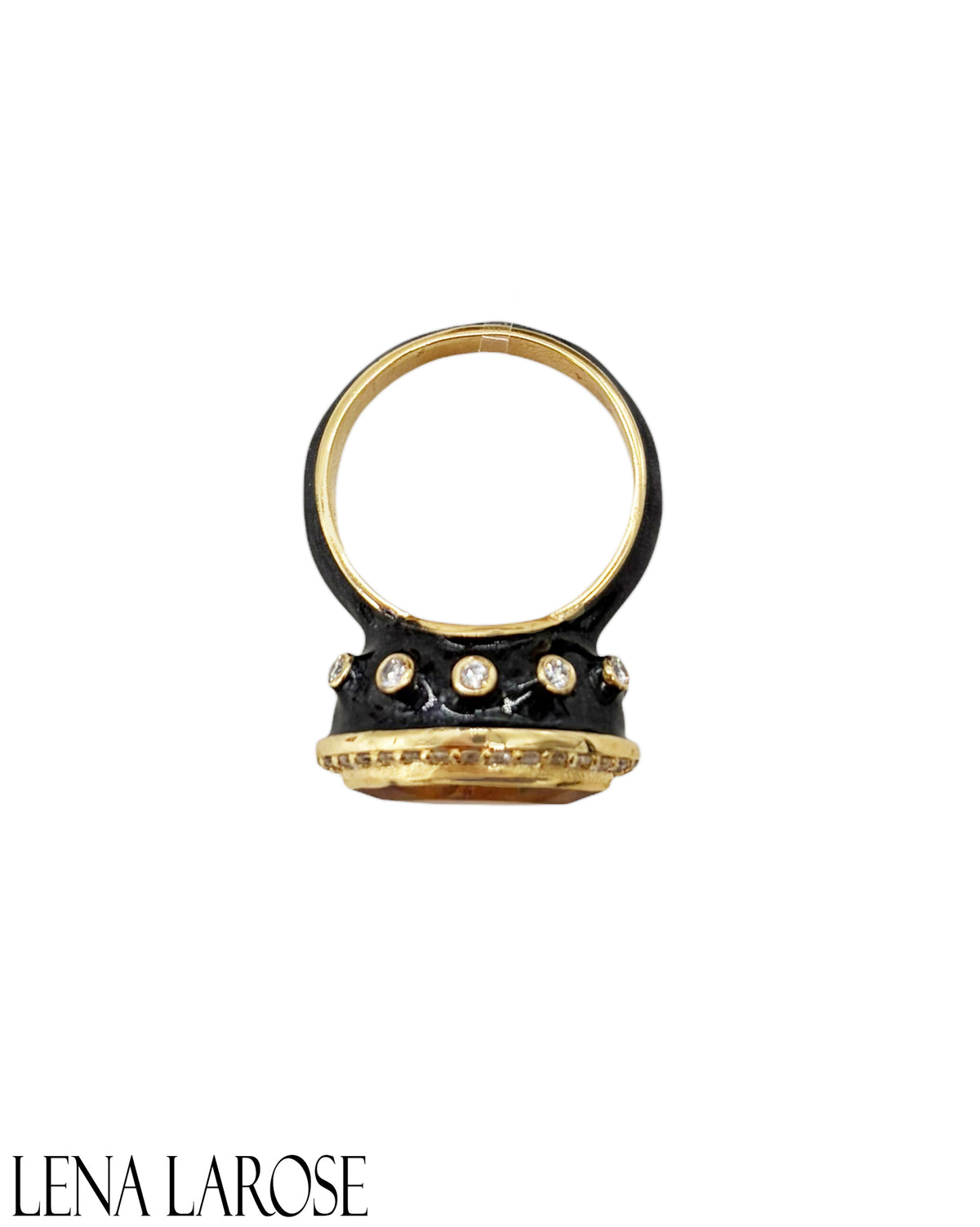 Royal Nomad Metallic Midnight Diamond Ring