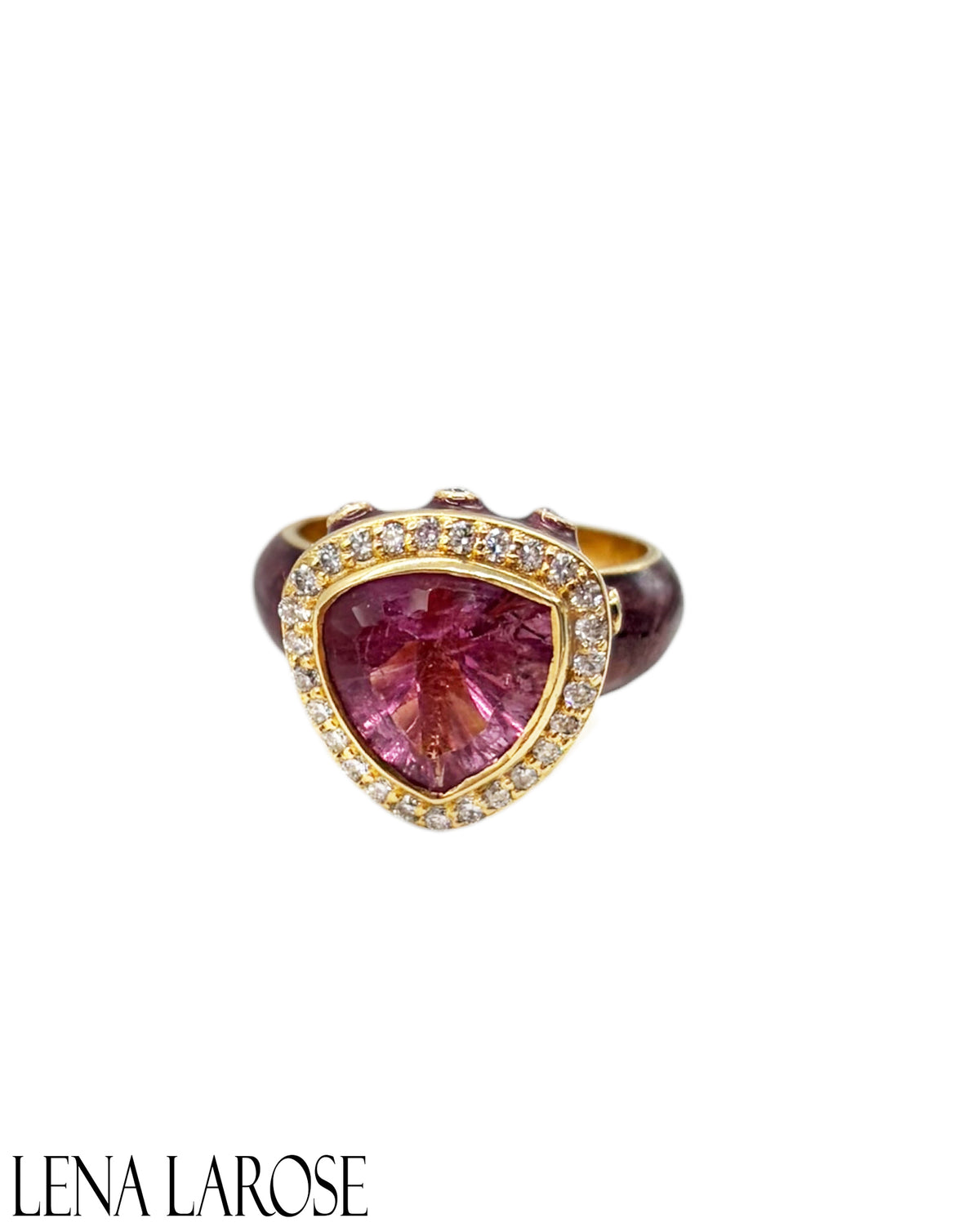 Royal Nomad Metallic Plum Ring
