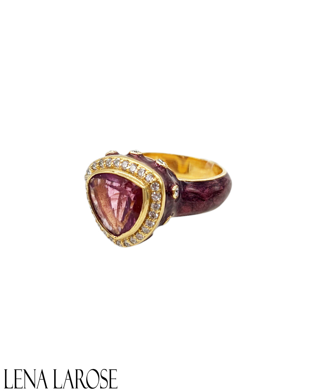 Royal Nomad Metallic Plum Ring