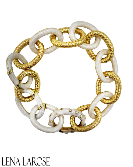 Royal Nomad Metallic Pearl Mixed Bracelet