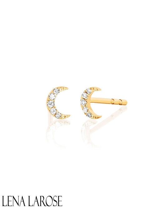 EF Collection Moon Studs