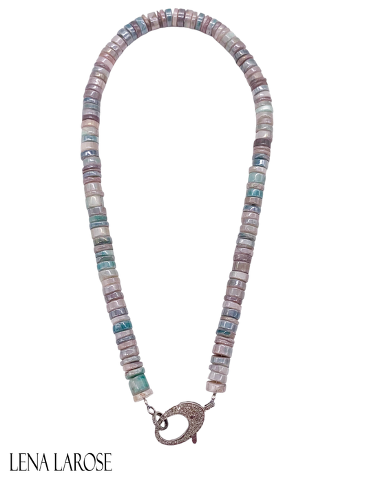 The Woods Opal Chain 18"