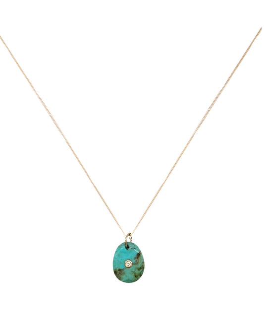 Pascale Monvoisin Orso Turquoise Necklace