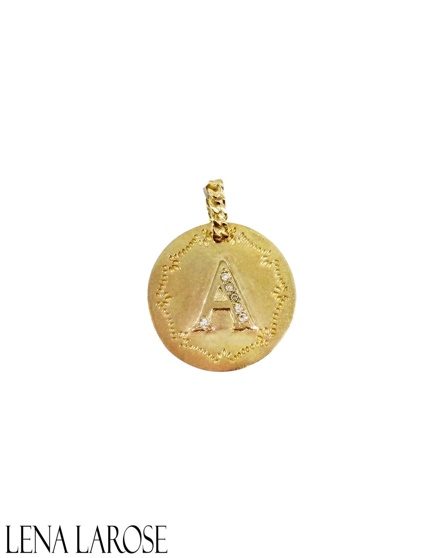 Pascale Monvoisin Alphabet Pendant - A