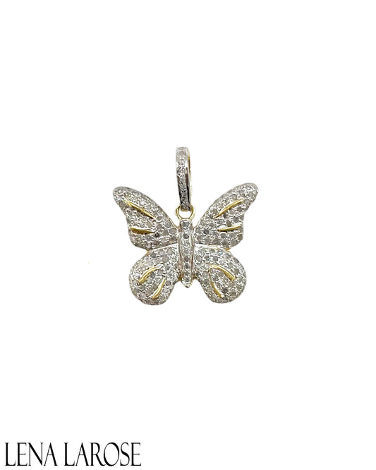 The Woods Pave Butterfly Pendant