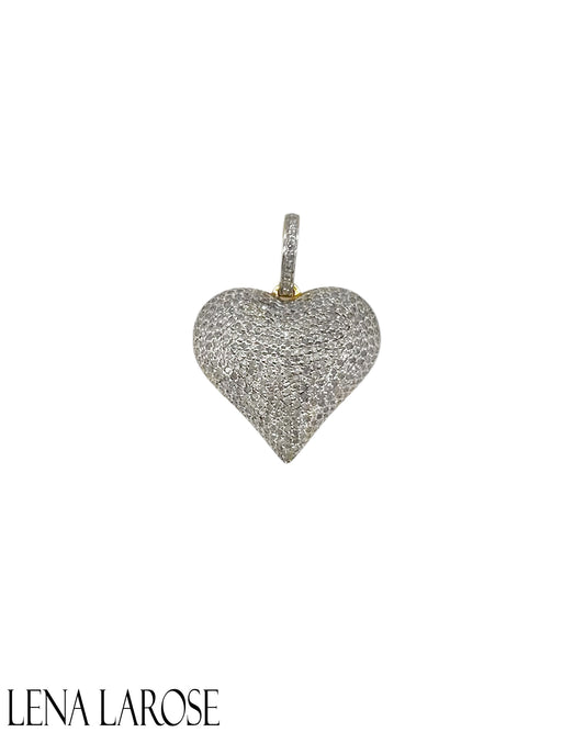 TRUNKSHOW The Woods Pave Heart Pendant
