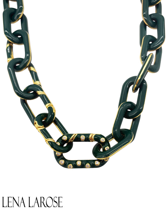 Royal Nomad Elizabeth Chain Hunter Green