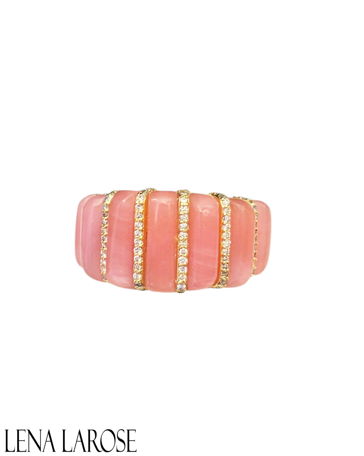 Royal Nomad Pink Opal Diamond Ring