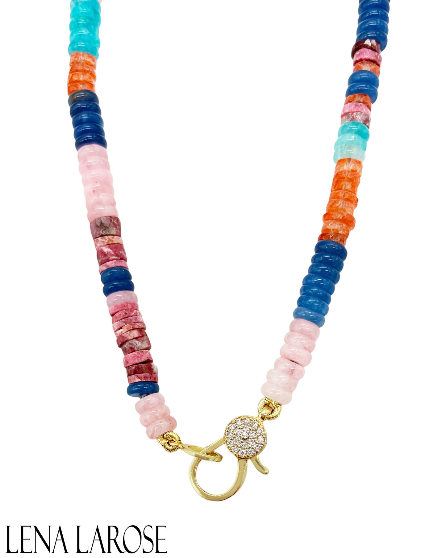 TRUNK-SHOW Royal Nomad Lapis and Quartz Chain