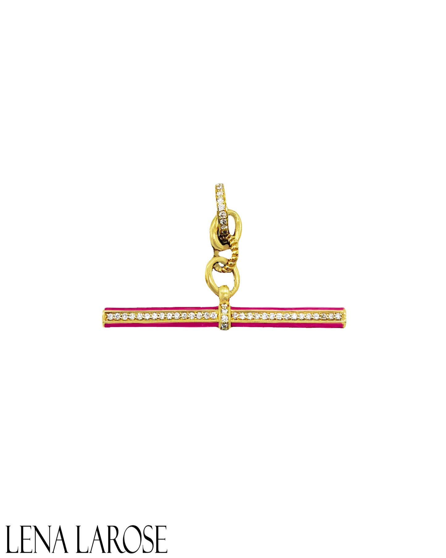 TRUNK-SHOW Royal Nomad Metallic Pink Bar Pendant