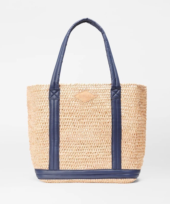 MZ Wallace Medium Raffia Tote