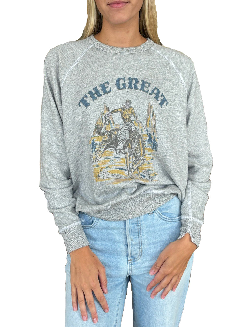 The Great Rodeo Graphic College Sweatshirt