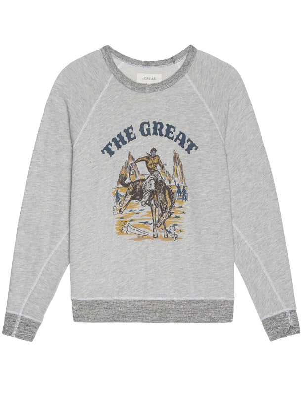 The Great Rodeo Graphic College Sweatshirt