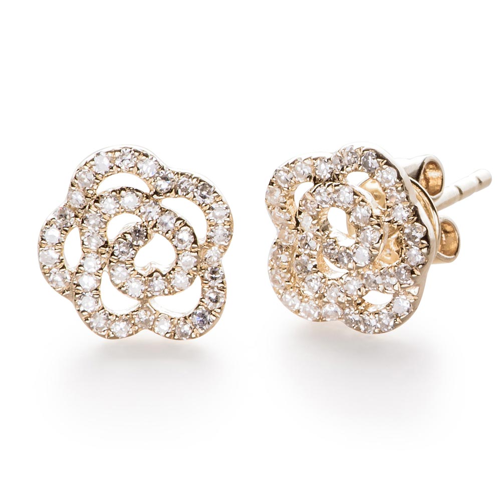 EF Collection Rose Studs