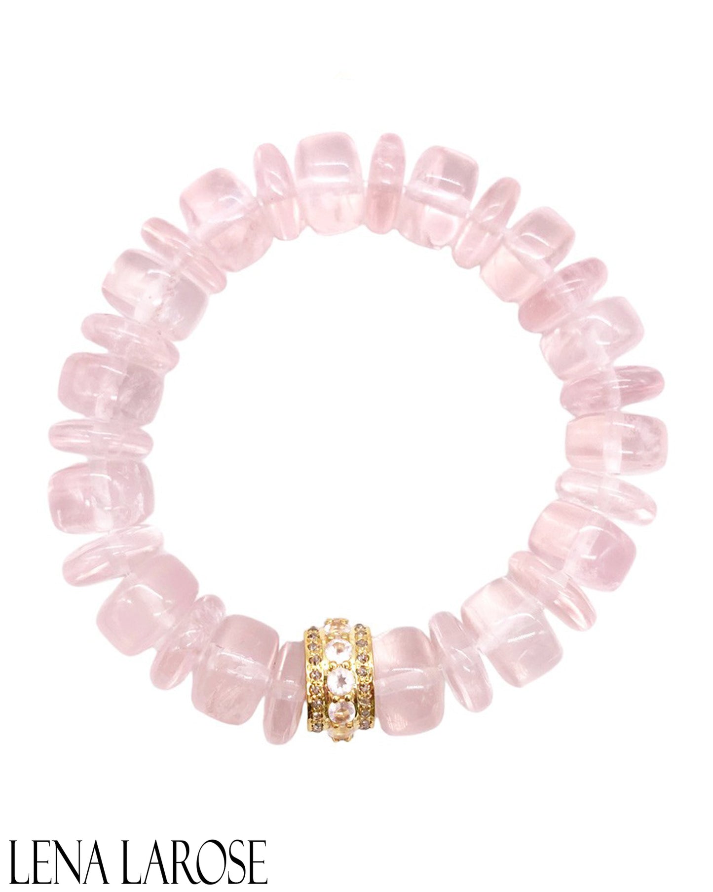 The Woods Fine Jewelry Rose Quartz Bead Bracelet