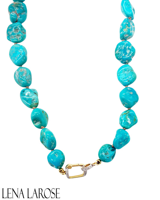 The Woods Sleeping Beauty Turquoise Chain