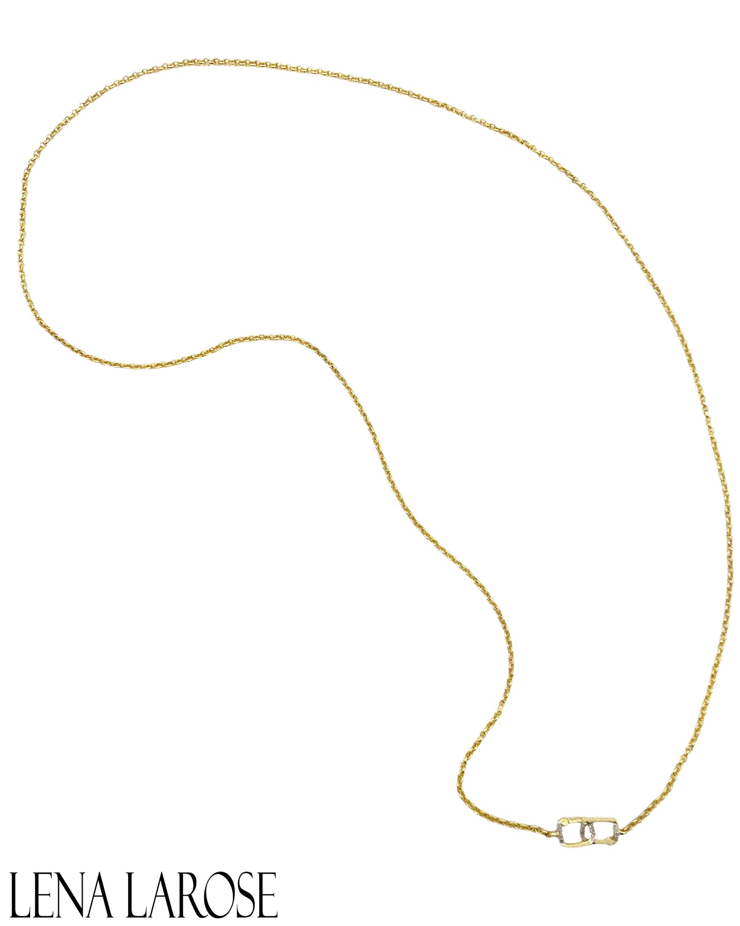 TRUNKSHOW The Woods Skinny Brass Chain 34"