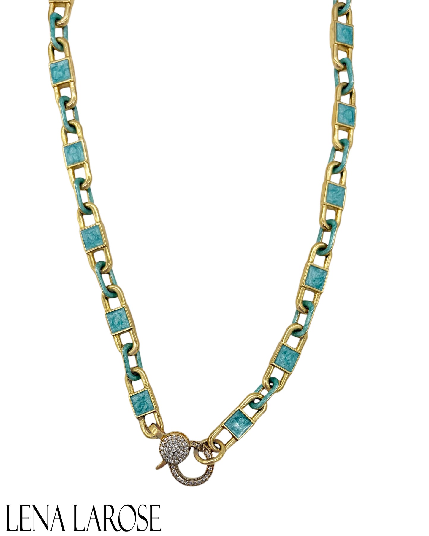 TRUNK-SHOW Royal Nomad Brooklyn Chain Metallic Sky