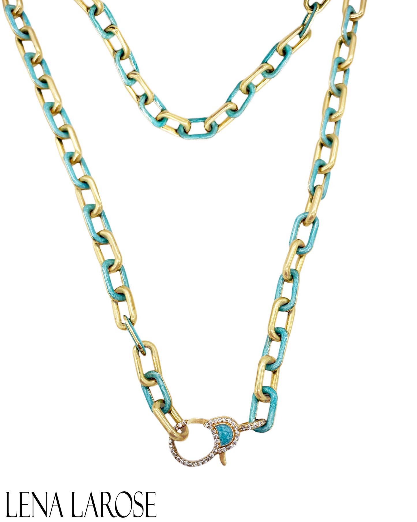 TRUNK-SHOW Royal Nomad Rachel Chain Metallic Sky