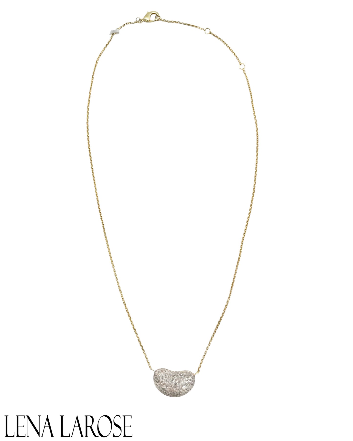 The Woods Fine Jewelry Small Bean Necklace