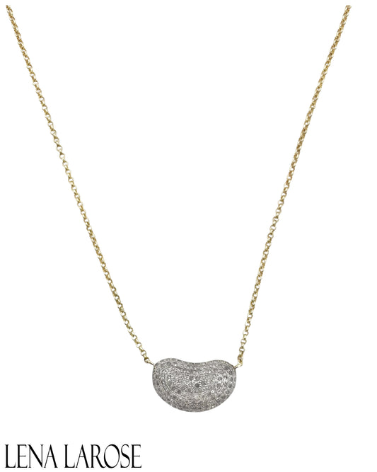 The Woods Fine Jewelry Small Bean Necklace