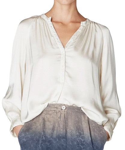 Raquel Allegra Dirty White Sparrow Top