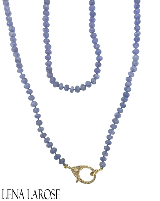 The Woods Fine Jewelry Long Tanzanite Chain, 32"