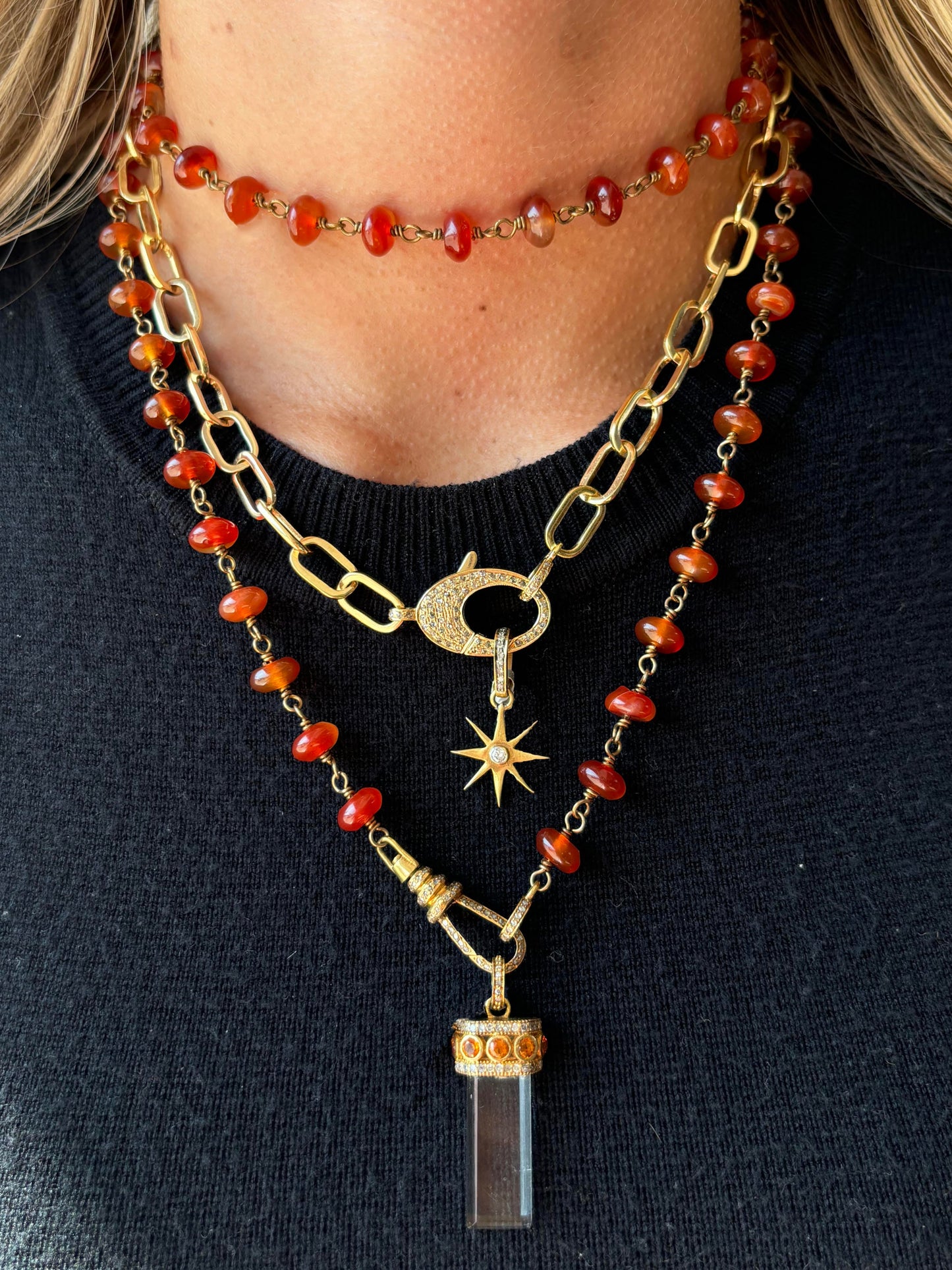 The Woods Fine Jewelry Carnelian Chain