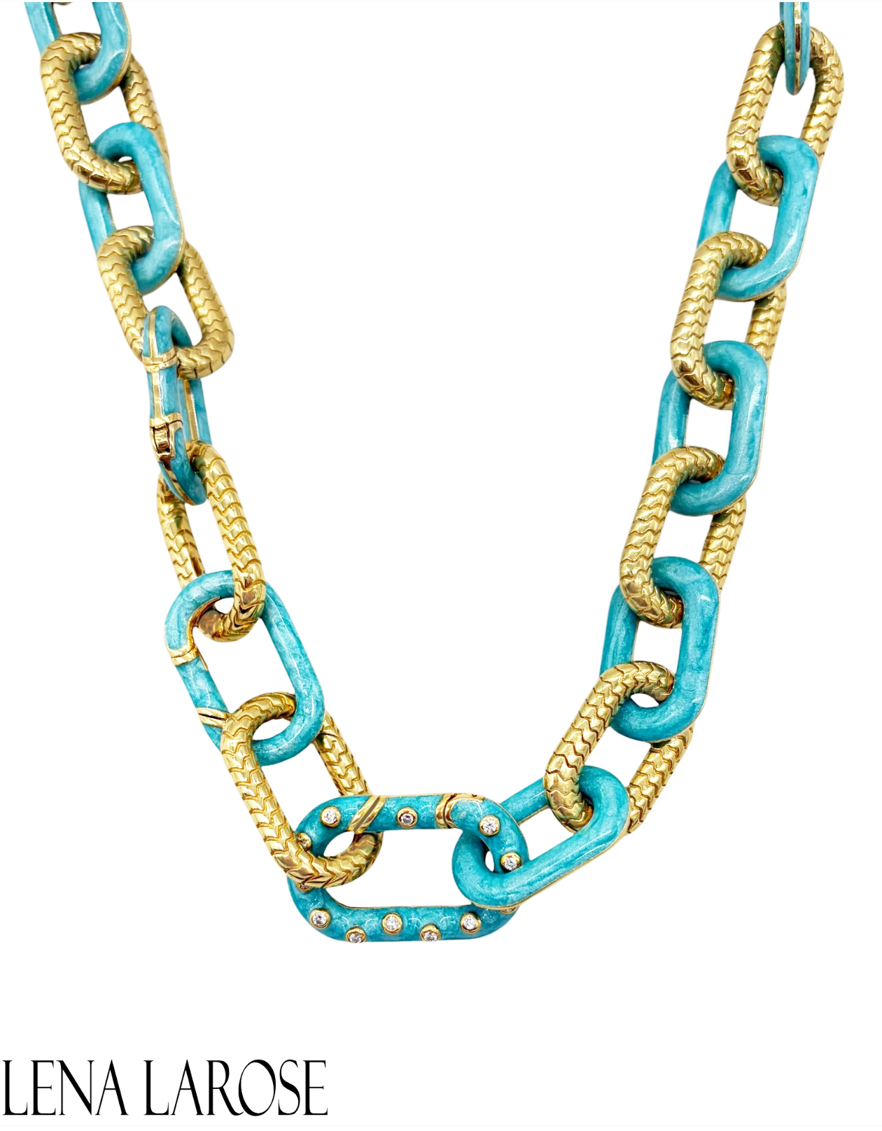 Royal Nomad Elizabeth Chain Mixed Metallic Sky