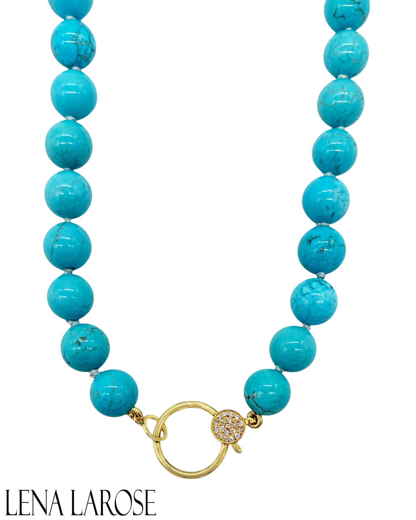 TRUNK-SHOW Royal Nomad Turquoise Beaded Chain